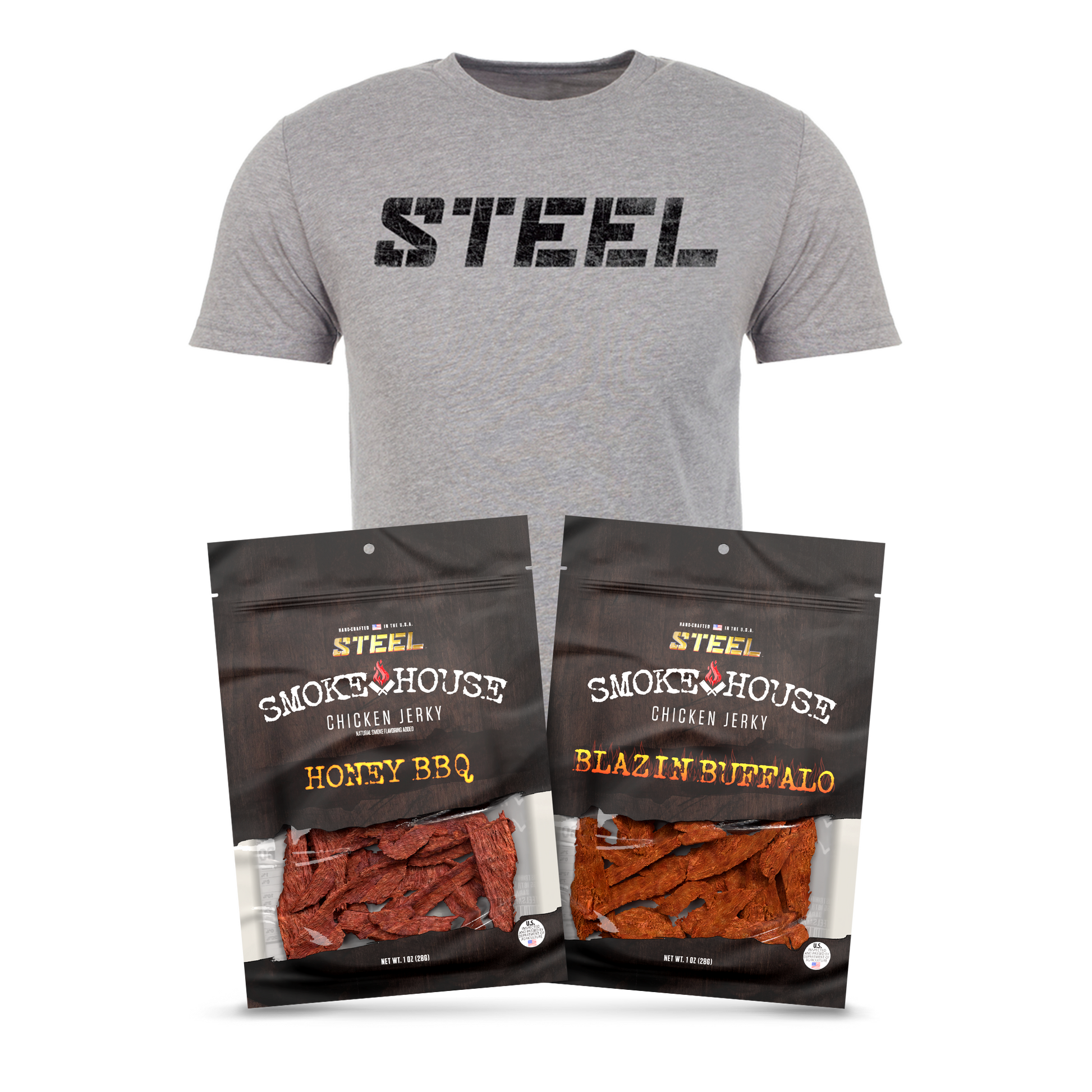 Chicken Jerky Bundle- Honey BBQ & Blazin' Buffalo