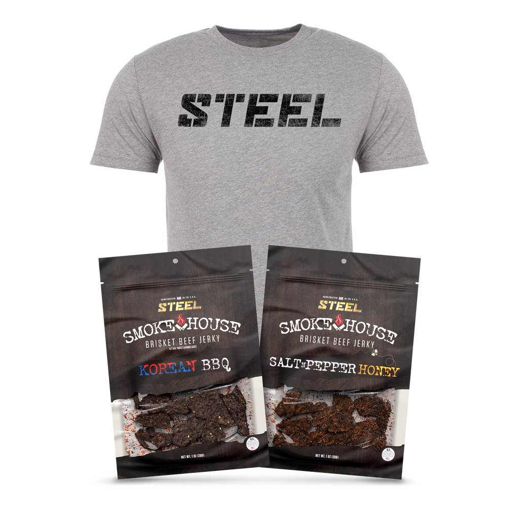 Beef Jerky Bundle - Korean BBQ & Salt N' Pepper Honey