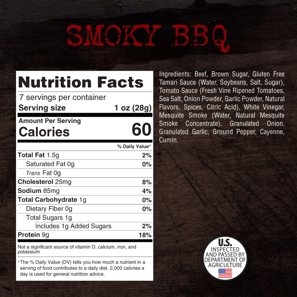 Smoky BBQ - Brisket Beef Jerky