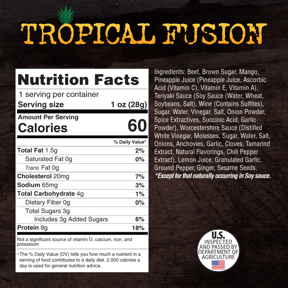 Tropical Fusion - Brisket Beef Jerky
